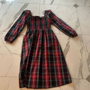 BNWT Draper James  plaid Tartan xs dress